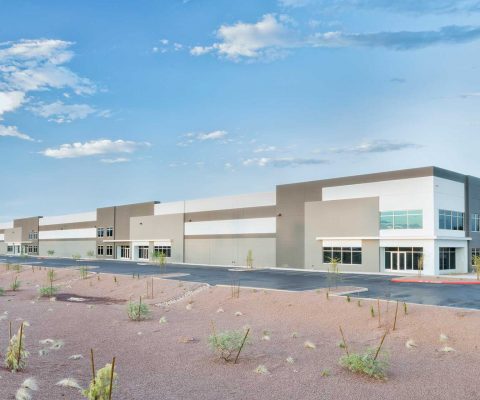 Exterior of AZ|60 industrial facilities