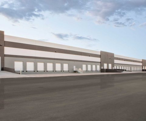 Loading docks at AZ|60 industrial facility