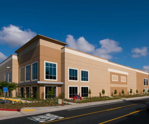 Exterior of Corona Crossroads Business Park