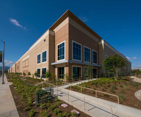 Exterior of Corona Crossroads Business Park