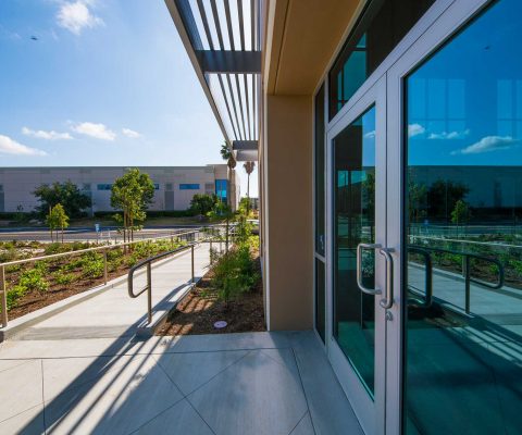 Entrance to Corona Crossroads Business Park