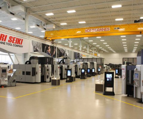 Showroom at DMG Mori headquarters