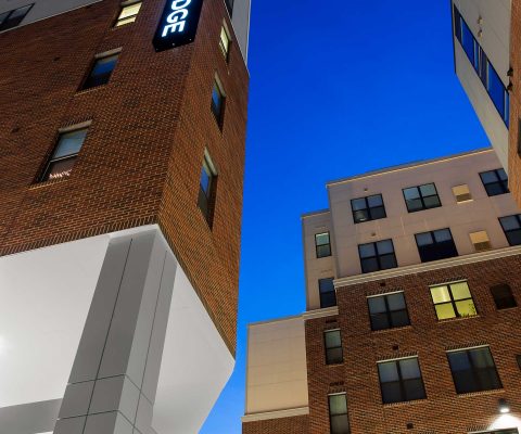 The Edge seven-story student apartments