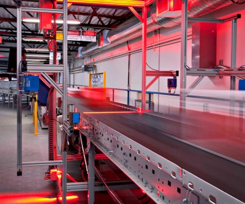 Conveyor system at W. W. Grainger distribution center