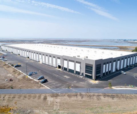 Aerial view of Hayward 92 Industrial Center