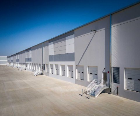 Loading docks at Pacific Distribution Center