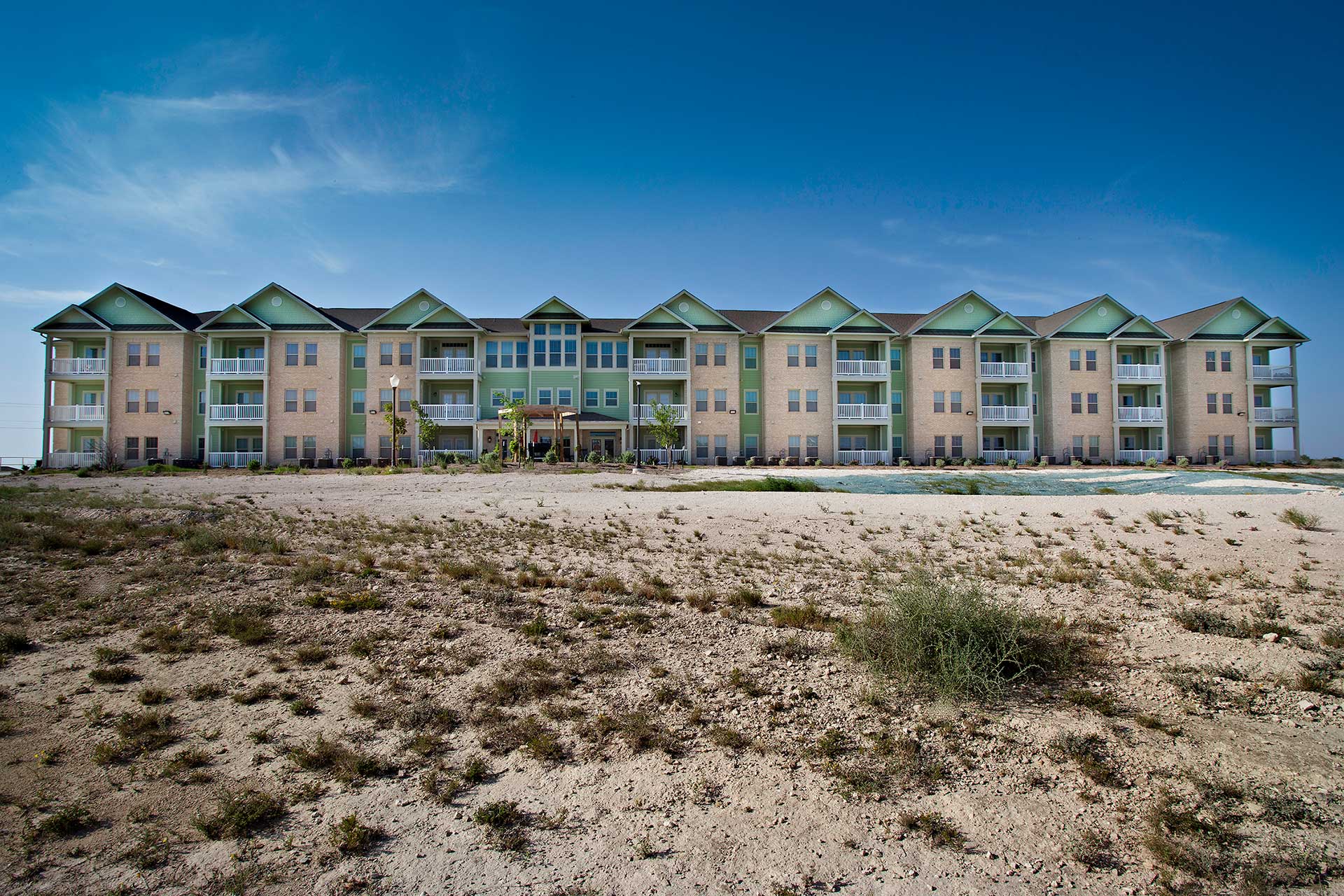 Las Brisas Manor independent senior living facility in Del Rio, Texas