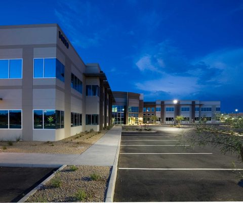 Two-level office building at Thunderbird Office Park @ 101